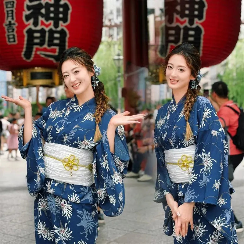 Girl Dress Yukata Women Clothing Fashion Photography Clothes Ethnic Style Stage Japan Kimono Cosplay Performance Costumes