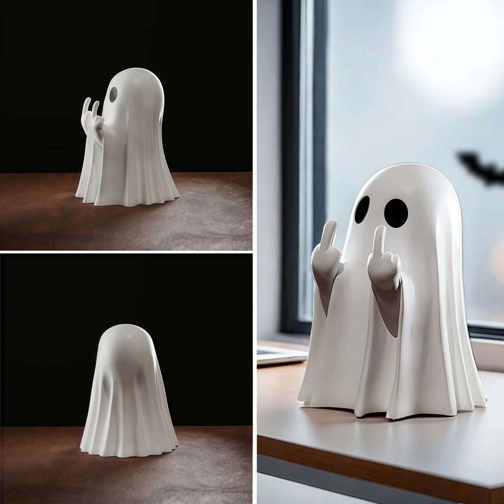 Halloween Refers To Cute Ghost Statues, Halloween Valentine's Day Gifts Home Decorations, Ghost Coffee Table Ornaments Christmas