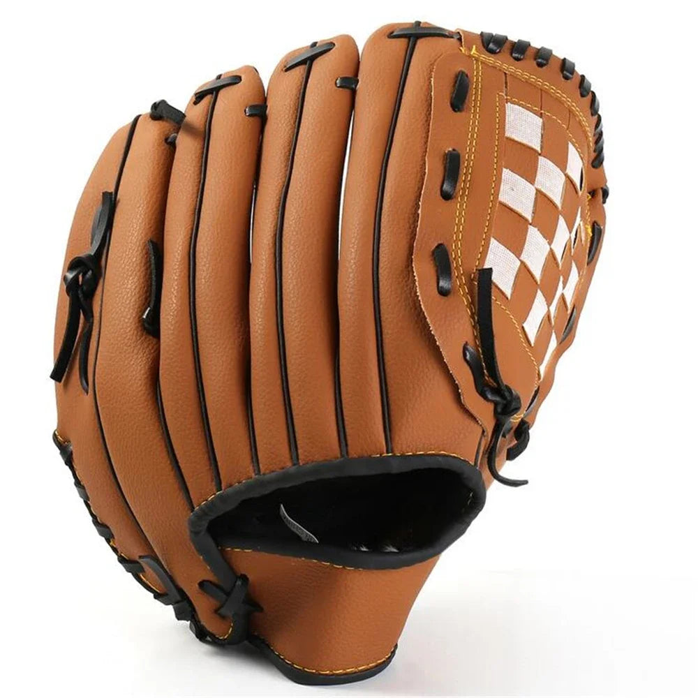 Baseball Softball Catcher Glove, Left Hand Outdoor Training Equipment, Suitable for Kids, Teenagers and Adult Players