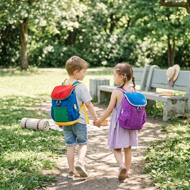 Kids Lightweight Cute Backpack – Kindergarten Travel Daypack for Boys Girls Casual Outdoor