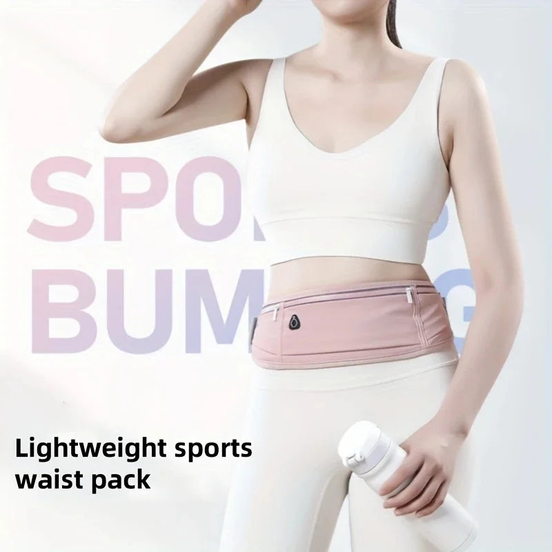 Sports Pack Women Lightweight Waist Bag Running Bags Men Belt Bag Waterproof Gym Phone Pouch Running Travel Outdoor Accessories