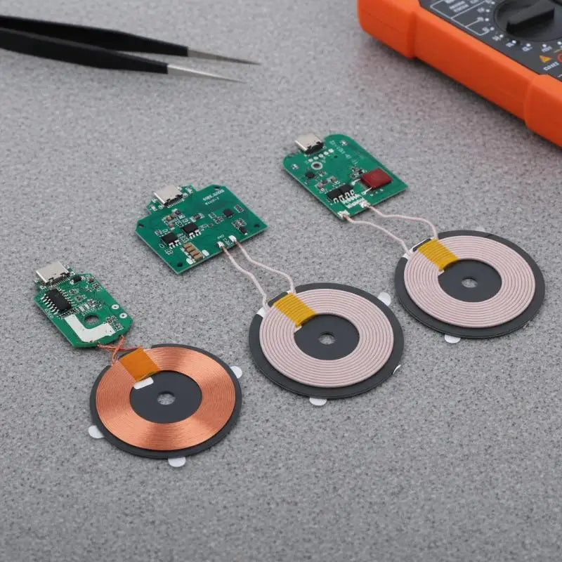 Wireless Charger Module 15W TYPE-C MICRO-USB Fast Charging PCBA Board for Power Supply DIY Project