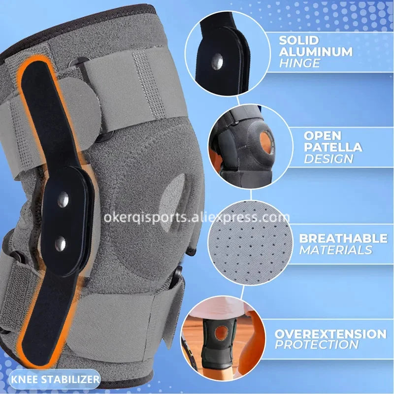 Knee Support 1PC Sports Entertainment Adjustable Training and Exercise Fitness Equipment Knee Pads for Joint Gym Safety Body