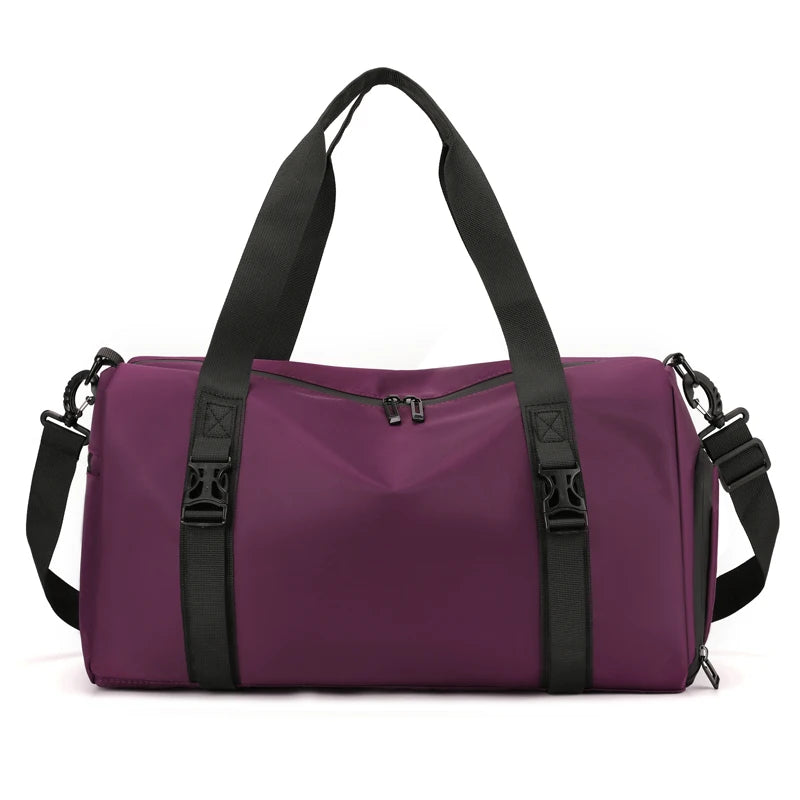 Large-Capacity Sports Bag, Unisex Gym Bag, Wet and Dry Separation Swimming Bag, Short-Distance Business Trip Portable Travel Bag, Sports Shoe Storage Bag, Multi-Purpose Luggage Bag