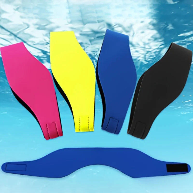 1pc Swimming Ear Protection Headgear Waterproof Diving Fabric Breathable Water Sports Ear Protection Swimming Accessories