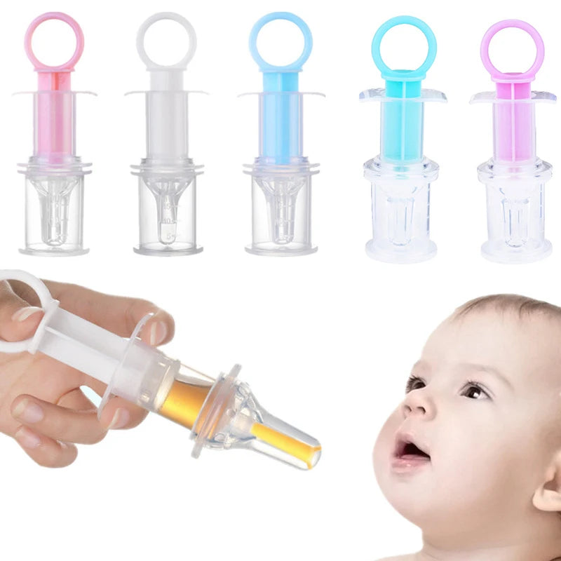 Baby Feeding Utensils Needle Feeder Squeeze Medicine Dropper Dispenser Pacifier Kids Smart Medicine Dispenser Baby Care Tools
