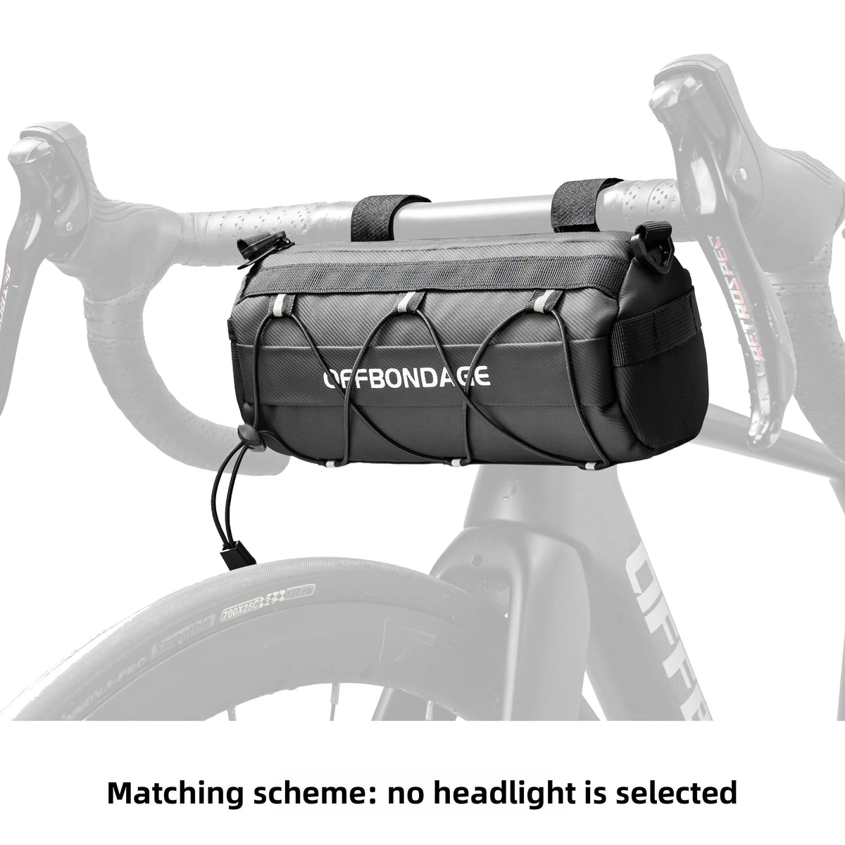 OFFBONDAGE Bike Front Bag Bicycle Bag Storage Outside Multifunction Riding Bag Mountain Bike Front Bag Bicycle Accessories