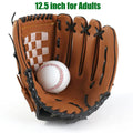 Baseball Softball Catcher Glove, Left Hand Outdoor Training Equipment, Suitable for Kids, Teenagers and Adult Players