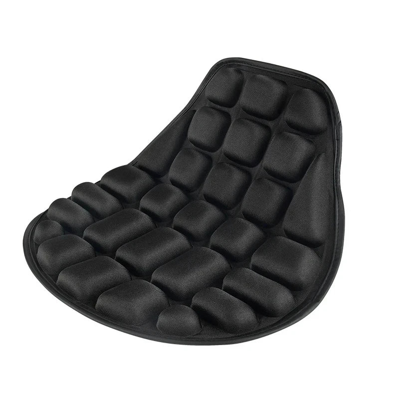 Motorcycle 3D Seat Cushion Black Foam Soft Comfortable Breathable EVA Seat Covers Mats Motorcycles Electric Bike Accessories