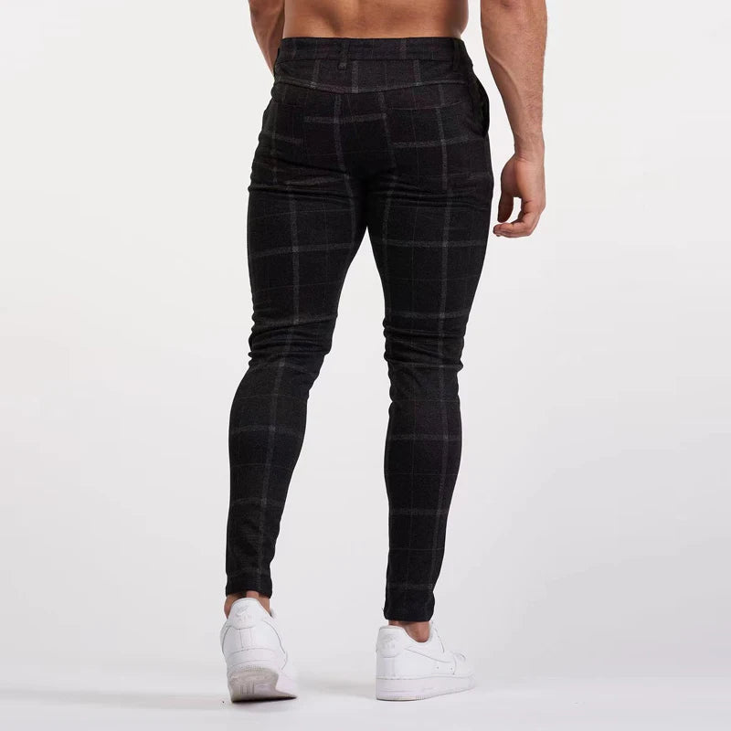 Mens Free Shipping High Skinny Male Jogging Pants Classic Trousers Casual Daily for Office Parties Streetwear