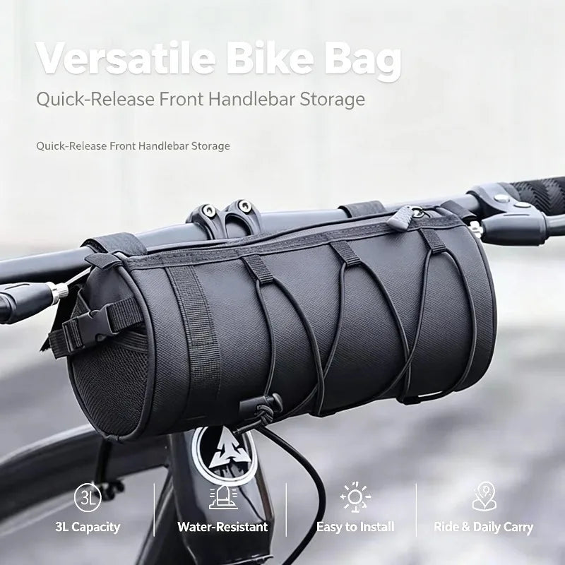 Bike Front Bag Bicycle Bag Storage Outside Multifunction Riding Bag Mountain Bike Front Bag Bicycle Accessories