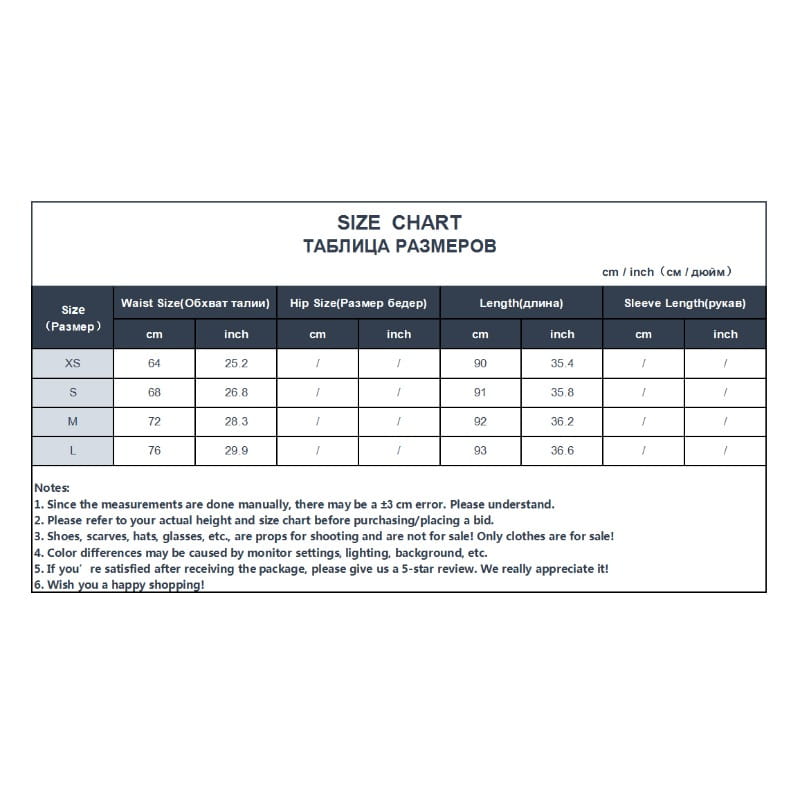 Size chart for the red paisley halter top and midi skirt set showing measurements in centimeters and inches for sizes XS through L.