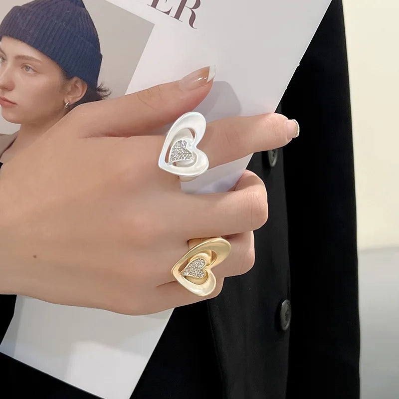 exclusive ring ring ring high-end fashion trend women's jewelry European and American wholesale