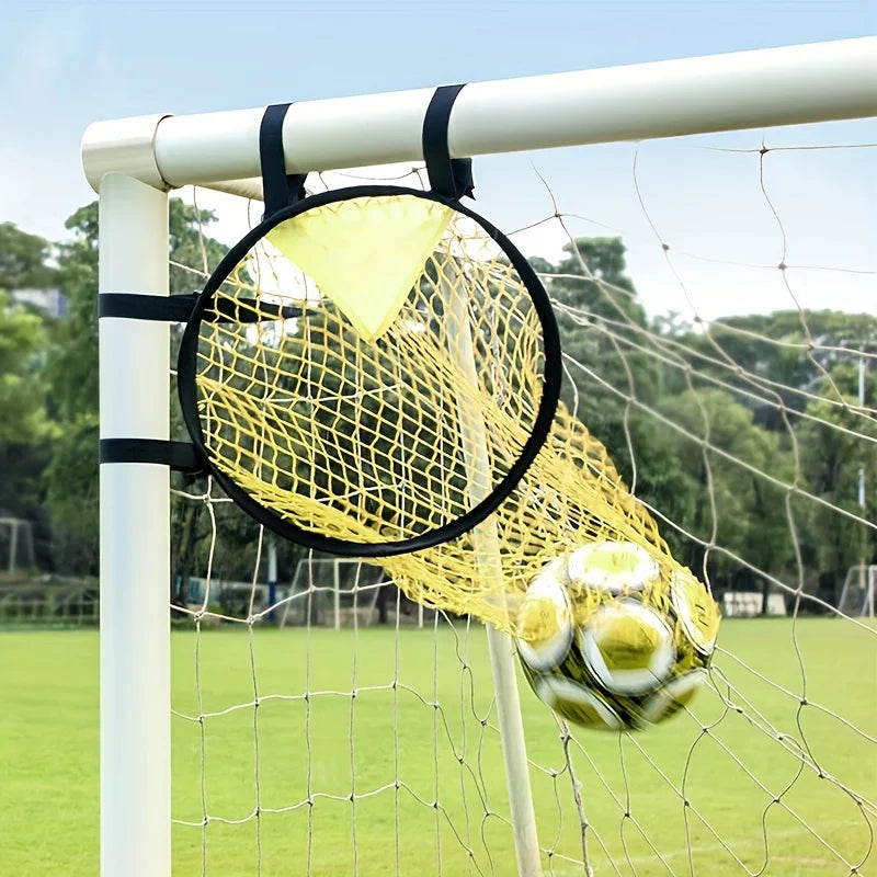 Football training shooting net equipment Football training target Net target Youth free kick practice Shooting Football top shot