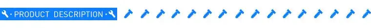 Blue screwdriver icon with wrench symbols on both sides representing heavy duty kitchen shears multi functional scissors for durable use.