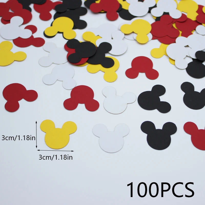 Baby shower script table confetti - Minnie Mouse confetti shower decoration, Minnie Mouse scattered confetti, Minnie Mouse baby