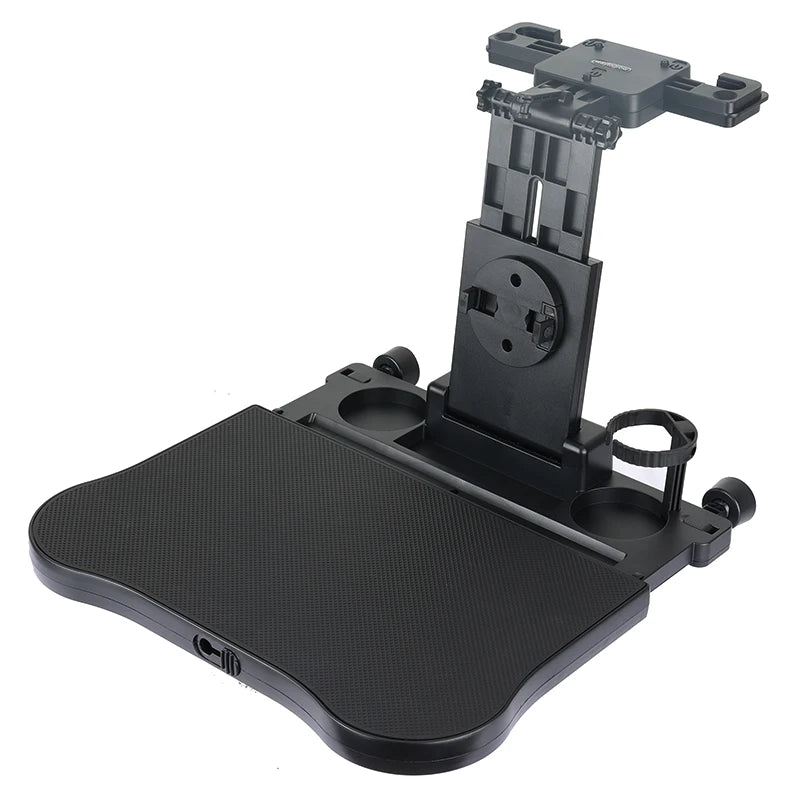 Foldable Car Headrest Back Seat Table High Load‑Bearing Rear Seat Laptop Food Tray Universal Car Interior Accessories