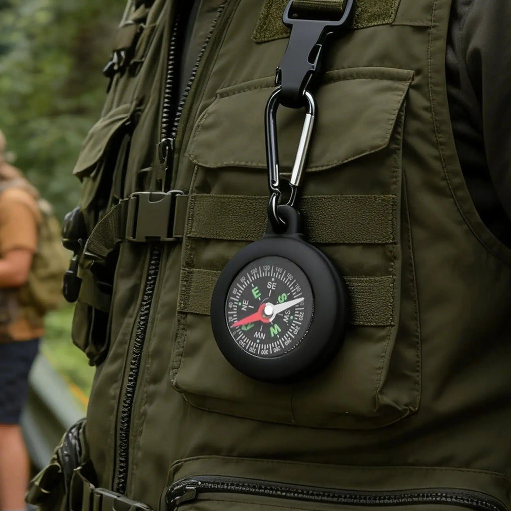 Compass for Hiking Compact Waterproof Portable Compass for Camping for Men Women Girls Youth Teens Survival Travel