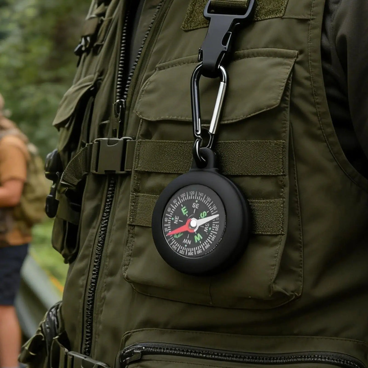 Compass for Hiking Compact Waterproof Portable Compass for Camping for Men Women Girls Youth Teens Survival Travel