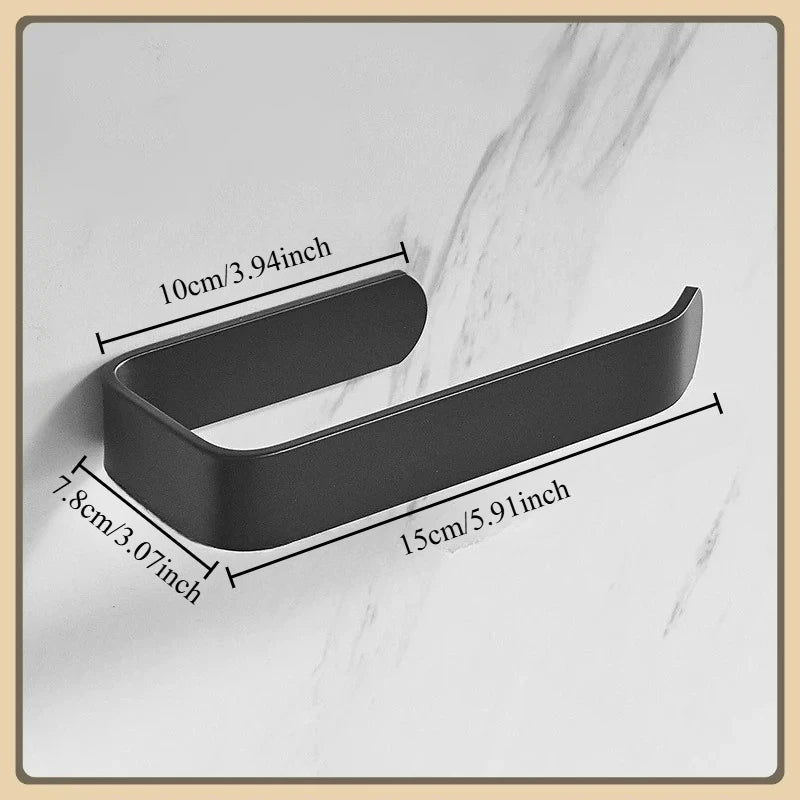 Bathroom Towel Rack, Simple Storage Rack, Bathroom Towel Rack, Multifunctional Toilet Storage Rack Cloth Hanging Rack Wall Shelf