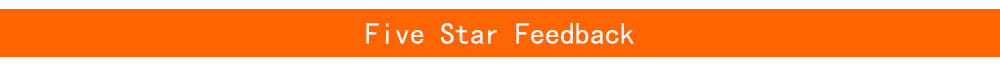 Oranges Banner mit weißem Text, der fünf Sterne Feedback bewirbt für das Garmin Fenix Silikonarmband