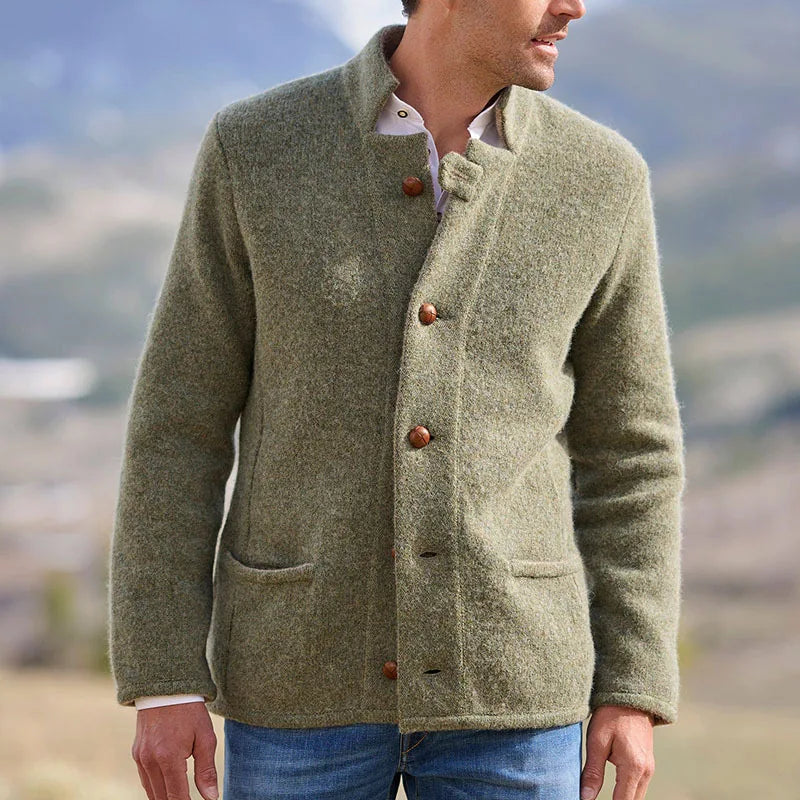 2026 Casual Medium and Long Men's Jacket Slim-fitting and Versatile Trench Coat Men