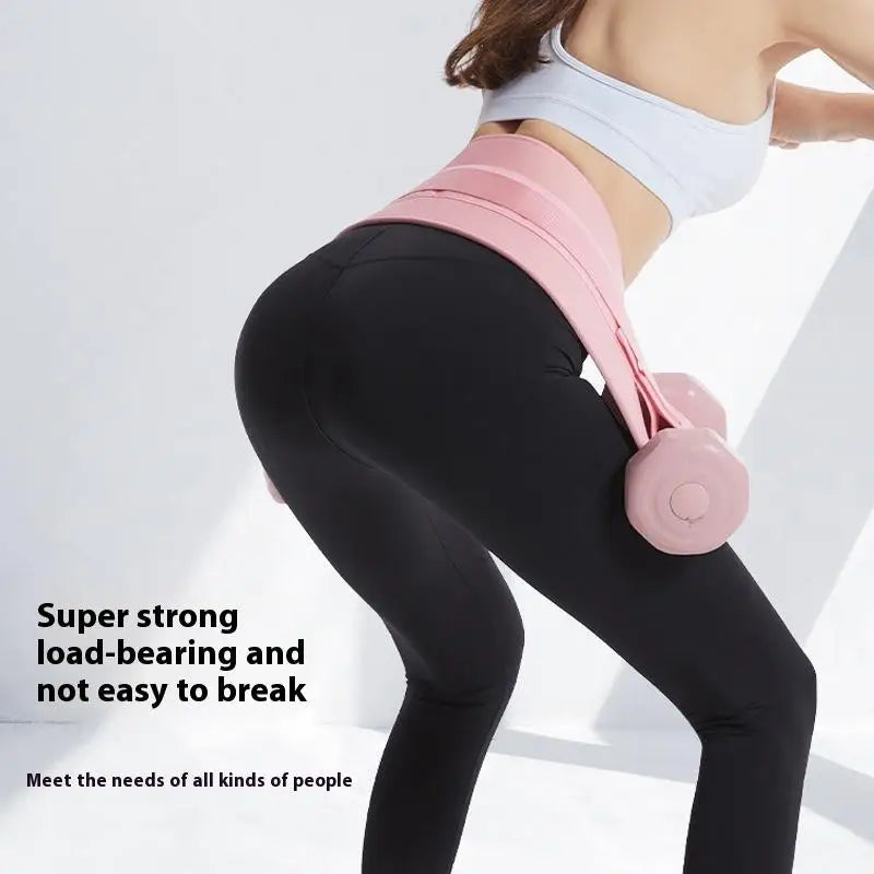 Professional Fitness Accessory: 1PC Weight-Bearing Belt for Dumbbell Exercises