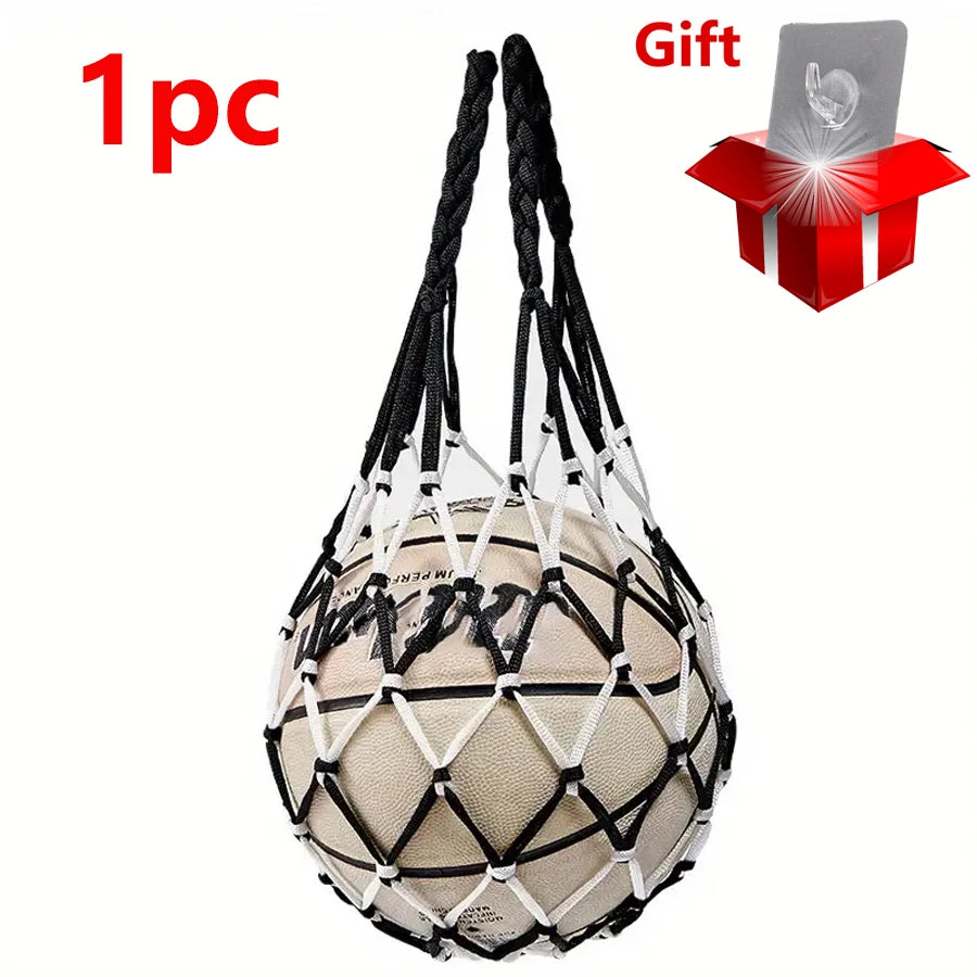 Basketball Net Bag Thick Woven Net Basketball Storage Durable Nylon Training Net Bag  for all kinds of balls ﻿