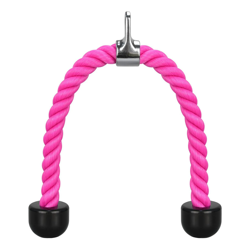 Tricep Rope Biceps Training Gantry Frame Equipment Double Head Pull Rope Gym Accessories for Body Building & Strength Training