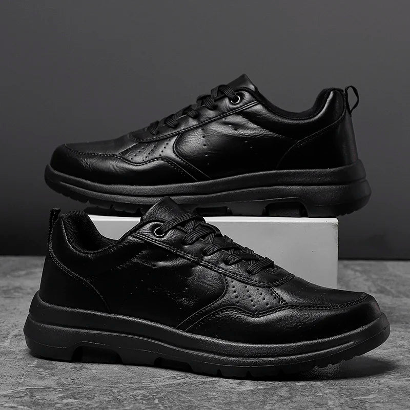 Men Shoes Sneakers Trend Casual Shoes Breathable Leisure Male Sneakers Men Non-slip Footwear Men Leather Shoes