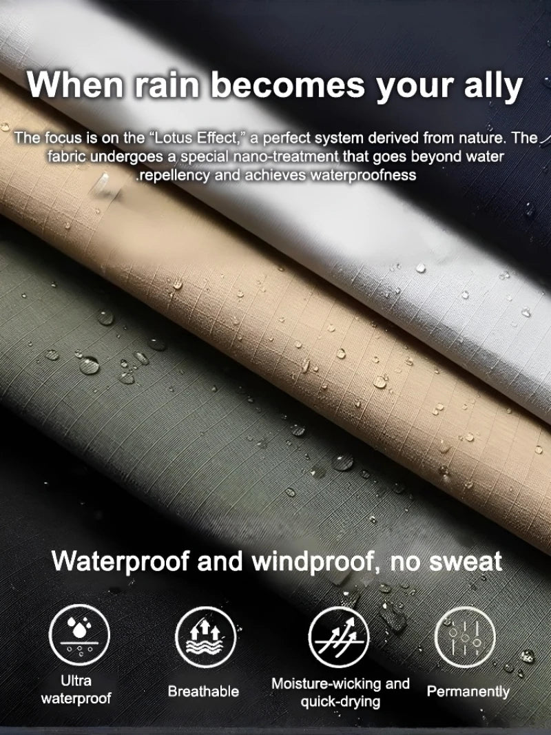 Men's Casual Pants Summer Quick Drying American Work Pants Autumn Outdoor Breathable Waterproof Hiking Climbing Leisure Pants