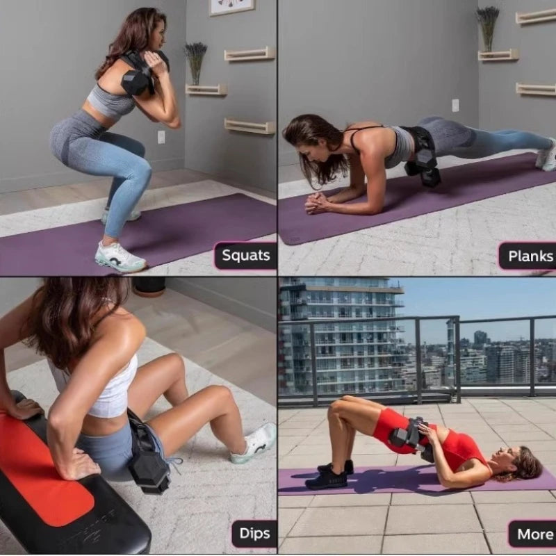 Yoga Sports Dumbbells Waist Weight-bearing Belt Hip Bridge Auxiliary Belt Hip Push Hip Training Belt Non-slip Weight-bearing