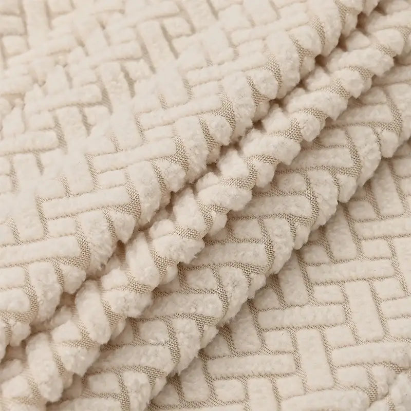 Outdoor Stretch Patio Sofa Cushion Covers Protector Stretch Removable Sofa Slipcover for Bedroom Office Living Room