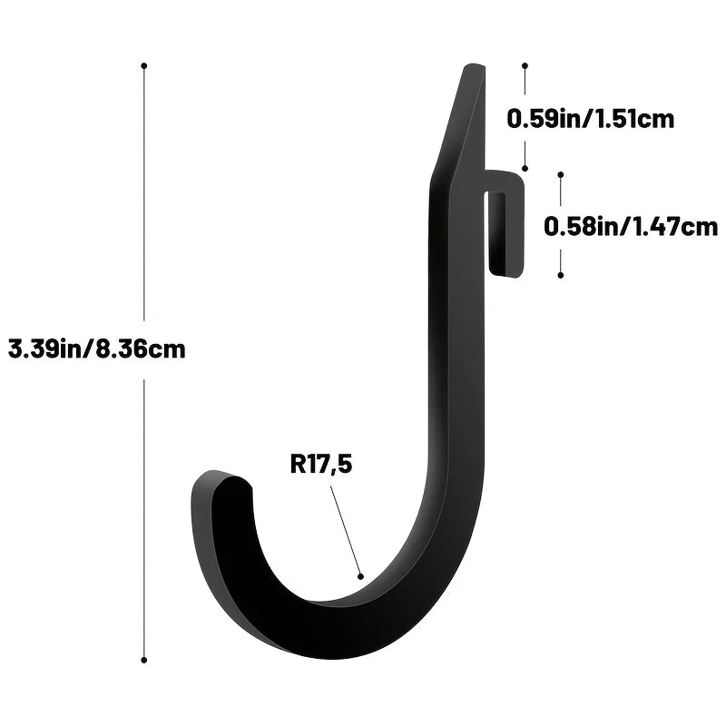 1 Pc Squat Rack Holder Attachments for Home Gym Storage Heavy Duty Weight Rack Holder with Storage Hook Perfect Gym Accessories