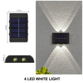 Solar LED Light, Outdoor Waterproof Wall Lamp, Dusk to Dawn Fence Lighting for Garden Courtyard Porch Walkway Camping Decor