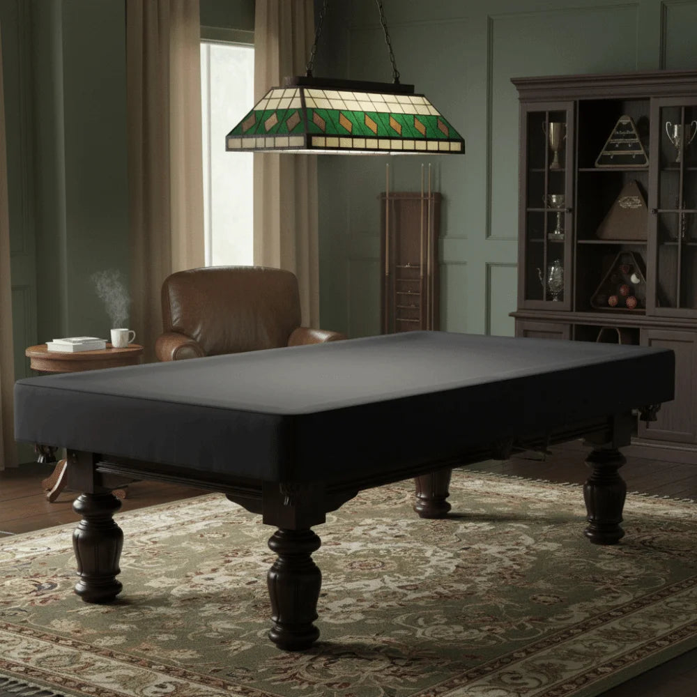 210D Billiards Table Dust Cover 7FT/8FT/9FT Waterproof Pool Table Cover Oxford Cloth Dustproof Furniture Protection