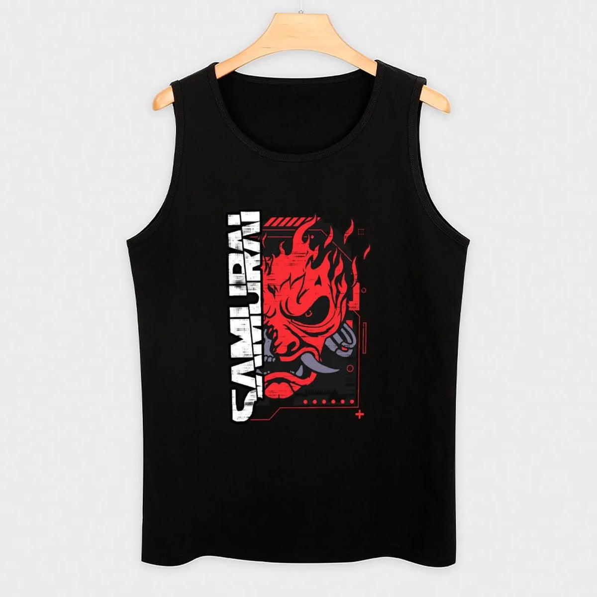 samurai rock band Tank Top gym accessories man Sports shirt man