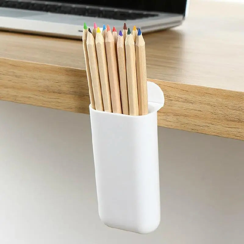 Desktop Storage Pen Holder Multifunctional Office Simple Storage Box Desktop Computer Can Stick Small Object Storage Tube