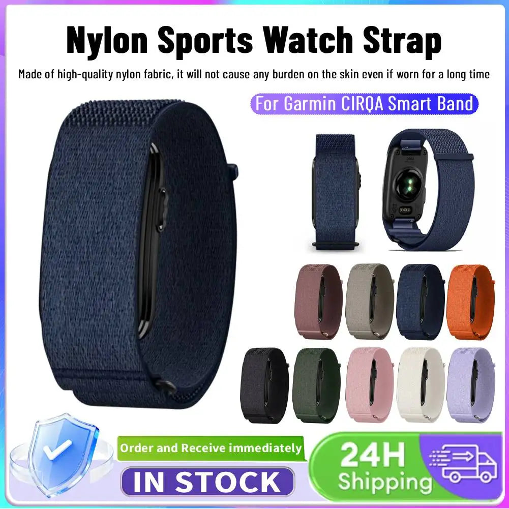 for CIRQA Smart Band Micro-Adjustable Performance Loop Breathable Replacement Strap Soft Watchband Bracelet for Women Men