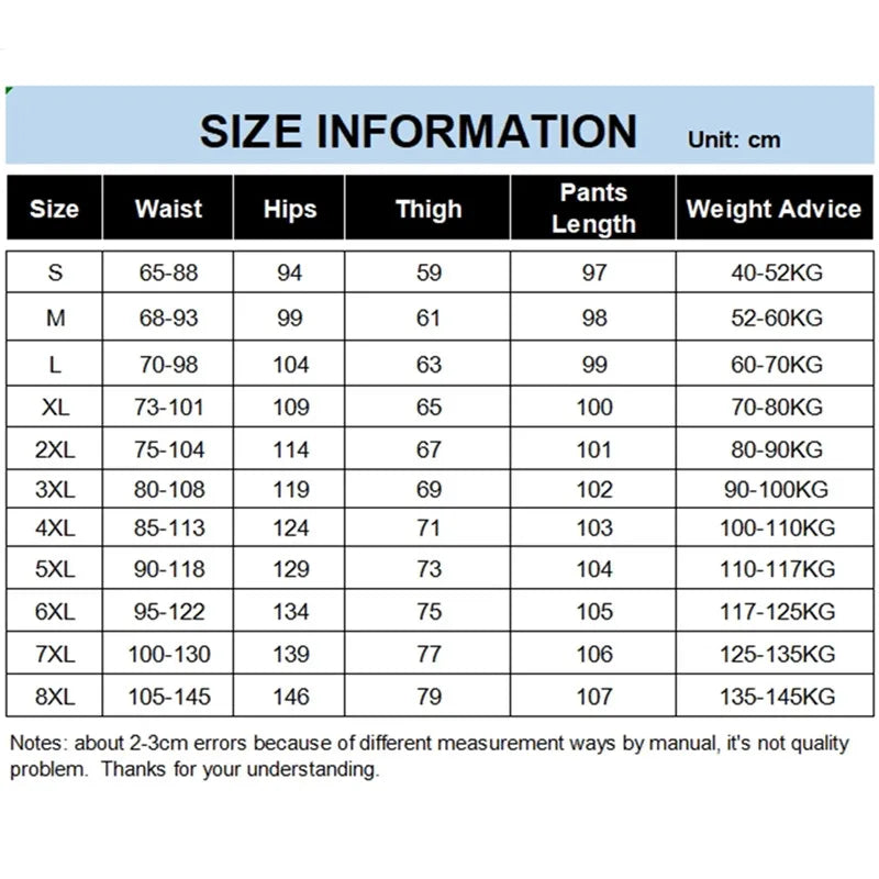 Cargo Trousers Men 8XL 7XL 6XL Plus Size Sweatpants Black Army Green Military Safari Stretched Cotton Joggers Ankle Length Pants