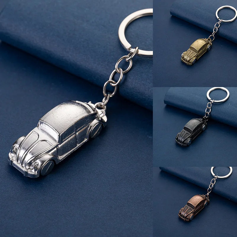 New Car Model Keychains For Men Pendant Car Metal Model Bag Accessories Key Ring Gift Wholesale