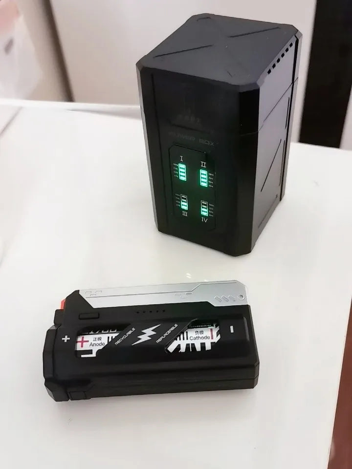 POWER BOX Capsule Disassemble Tactical Magazine Mobile Power Bank 20W Fast Charging Portable Replaceable Battery Pack 5000mAh