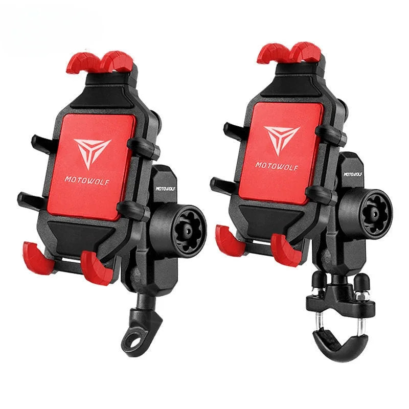 Motorcycle Wireless Charging Phone Holder Cradle Moto Support Cellphone Suporte Celular Motos Handlebar Mount biker Accessories