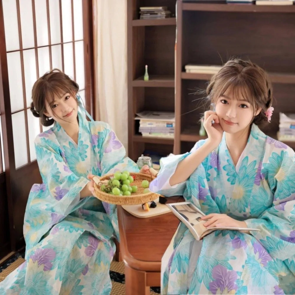 Girl Dress Yukata Women Clothing Fashion Photography Clothes Ethnic Style Stage Japan Kimono Cosplay Performance Costumes