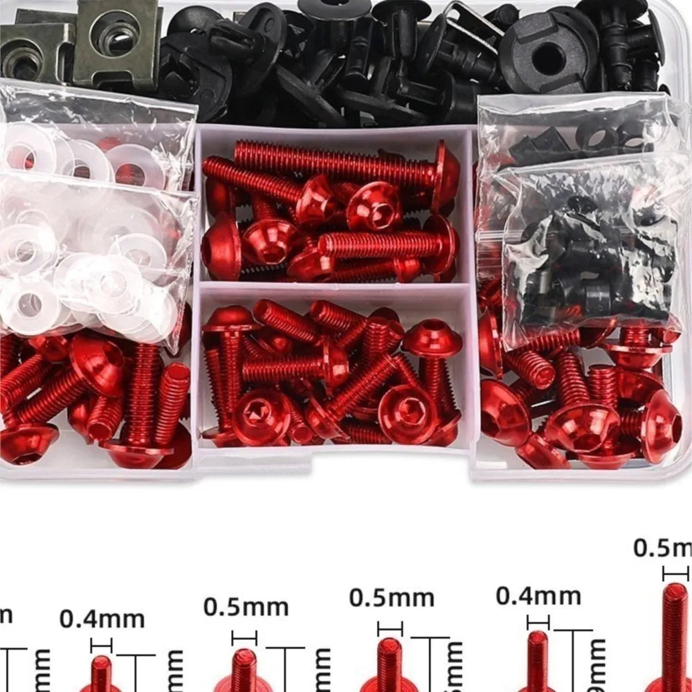 Motorcycle Accessories Fairing Bolts Kit Body Screw Clips Nut For Honda XLV 600 650 700 TRANSALP XL600V XL650V XL700V NC700 S/X