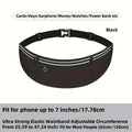 Sports Pack Women Lightweight Waist Bag Running Bags Men Belt Bag Waterproof Gym Phone Pouch Running Travel Outdoor Accessories