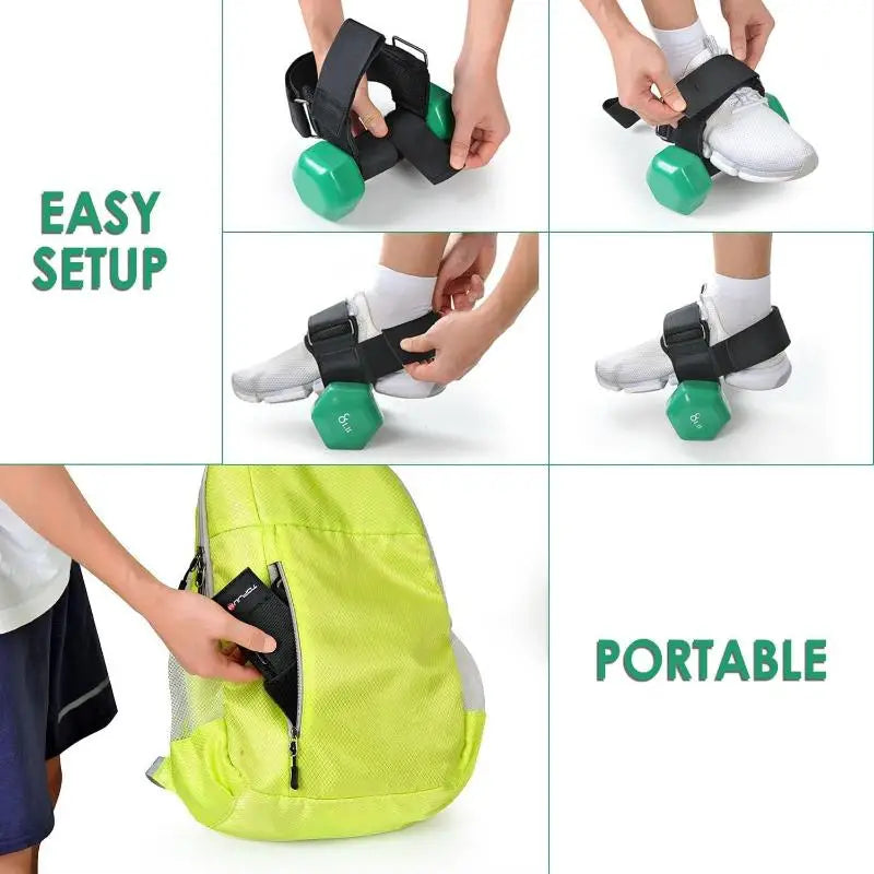 Adjustable Ankle Weights Leg Workouts Extensions Home Gym Shaping Equipment Dumbbell Foot Attachment Tibialis Trainer