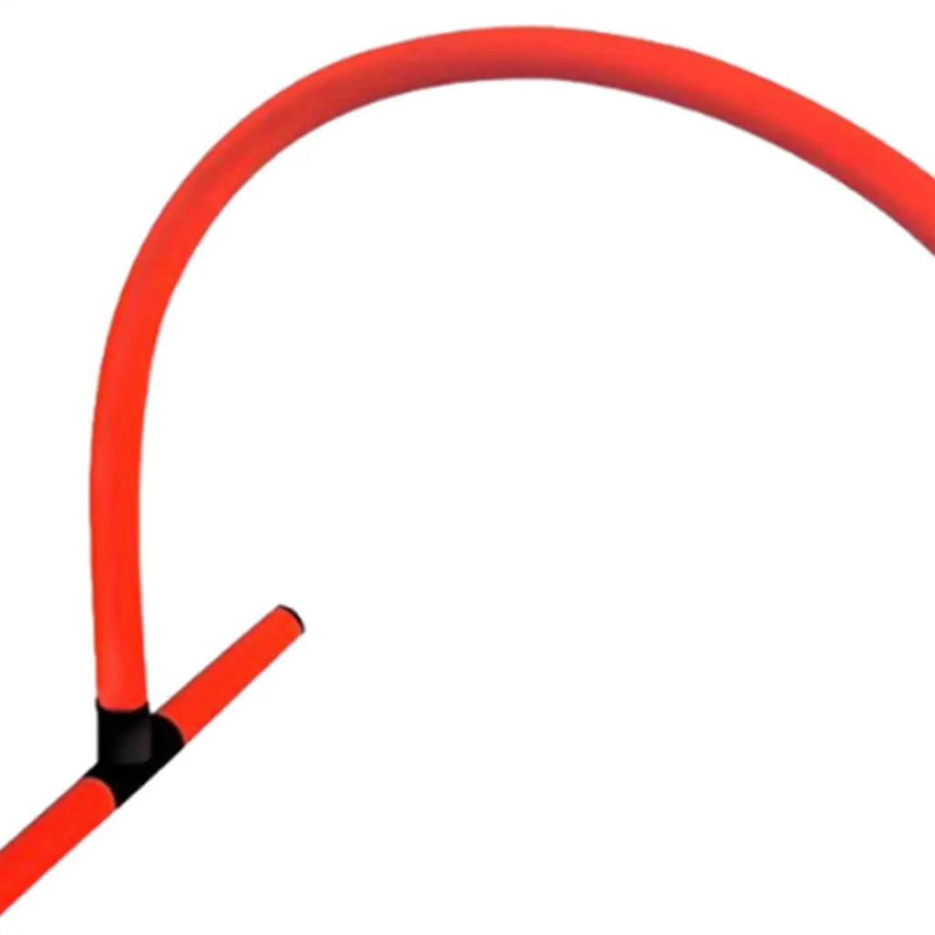 Soccer Training Passing ARC Speed Agility Training Hurdle Detachable Sturdy Footwork and Kicking Drill for Football Baseball