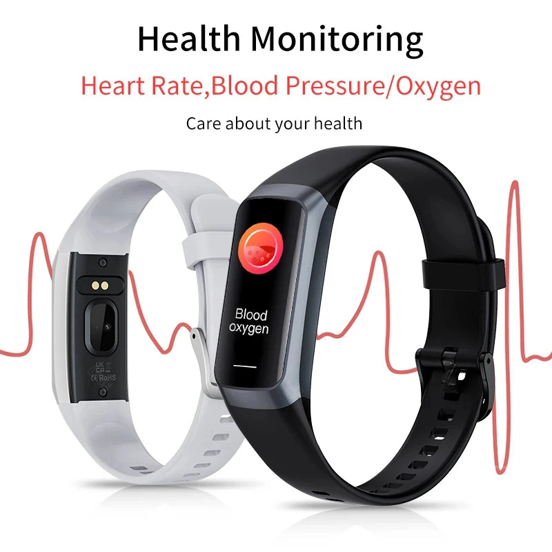 New Smartwatch 2026 Heart Rate Body Temperature Health Monitor Waterproof Smart Watch Man Women Sports Fitness Tracker Bracelet