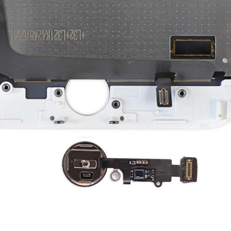 Waterproof Sticker + Flex For iPhone 7 8 6 6s Plus SE 2020 2022 2 3 Return Back Home Button Flex Cable Phone Parts